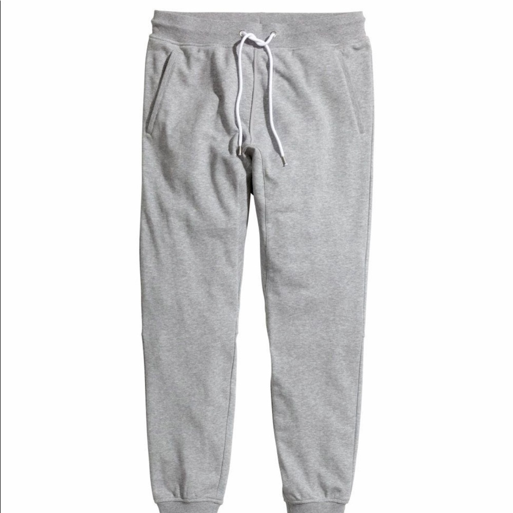 Grey sweatpants